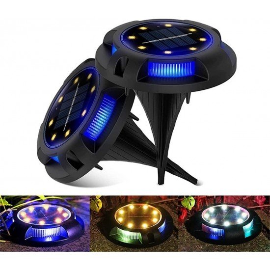 ΗΛΙΑΚΑ ΠΡΟΒΟΛΑΚΙΑ ΕΞΩΤΕΡΙΚΟΥ ΧΩΡΟΥ ΜΕ 8 LED SOLAR OUTDOOR BURIED LIGHTS ΗΛΙΑΚΑ ΠΡΟΒΟΛΑΚΙΑ ΕΞΩΤΕΡΙΚΟΥ ΧΩΡΟΥ ΜΕ 8 LED SOLAR OUTDOOR BURIED LIGHTS