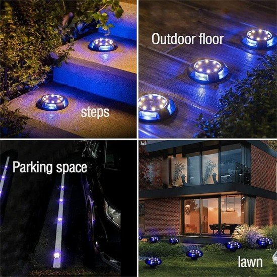 ΗΛΙΑΚΑ ΠΡΟΒΟΛΑΚΙΑ ΕΞΩΤΕΡΙΚΟΥ ΧΩΡΟΥ ΜΕ 8 LED SOLAR OUTDOOR BURIED LIGHTS ΗΛΙΑΚΑ ΠΡΟΒΟΛΑΚΙΑ ΕΞΩΤΕΡΙΚΟΥ ΧΩΡΟΥ ΜΕ 8 LED SOLAR OUTDOOR BURIED LIGHTS
