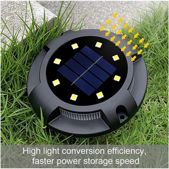 ΗΛΙΑΚΑ ΠΡΟΒΟΛΑΚΙΑ ΕΞΩΤΕΡΙΚΟΥ ΧΩΡΟΥ ΜΕ 8 LED SOLAR OUTDOOR BURIED LIGHTS ΗΛΙΑΚΑ ΠΡΟΒΟΛΑΚΙΑ ΕΞΩΤΕΡΙΚΟΥ ΧΩΡΟΥ ΜΕ 8 LED SOLAR OUTDOOR BURIED LIGHTS